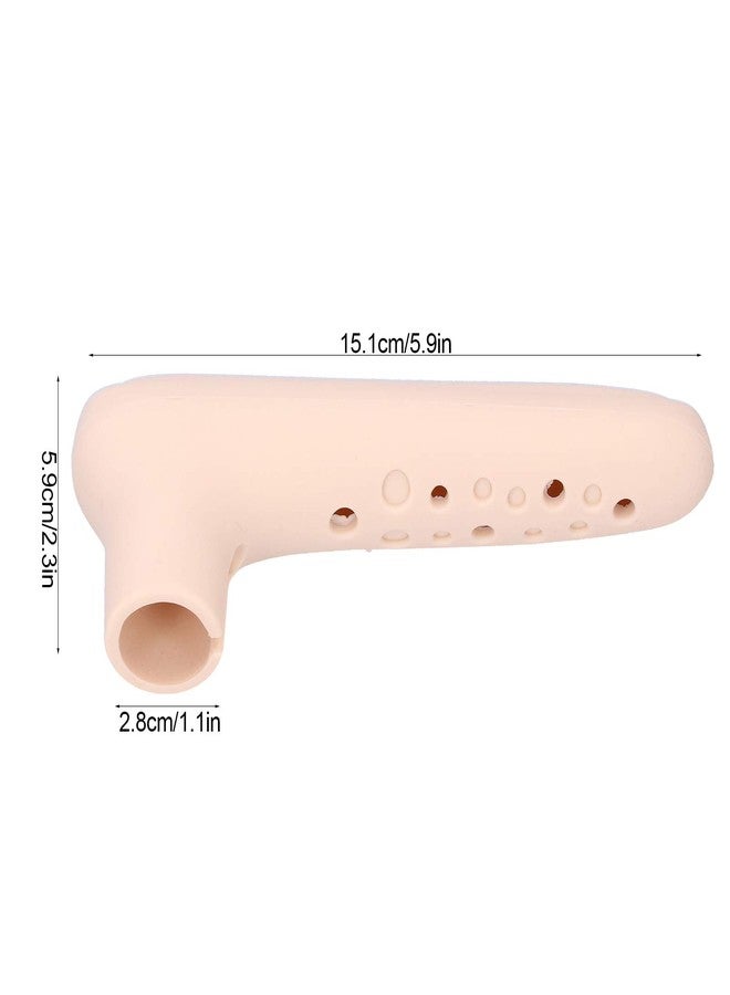 زيروديس غطاء مقبض باب من السيليكون، واقي مقبض باب آمن للأطفال، مضاد للصدمات ومضاد للكهرباء الساكنة، غطاء واقٍ لمقبض الباب للأطفال الرضع من الجنسين (بيج) - Image 3